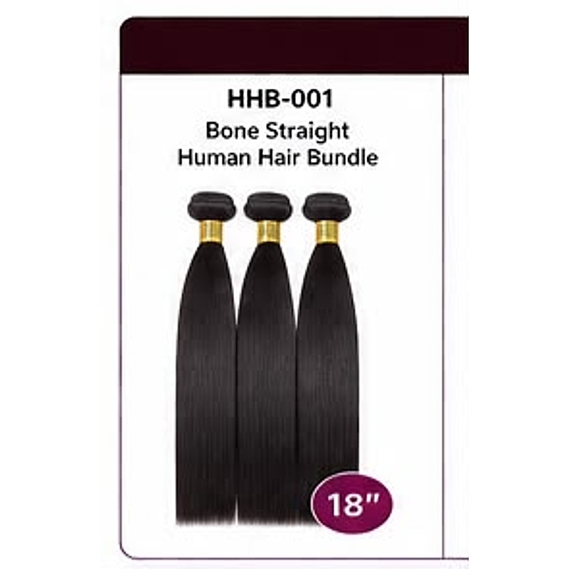 Bone Straight Human Hair Bundle 18